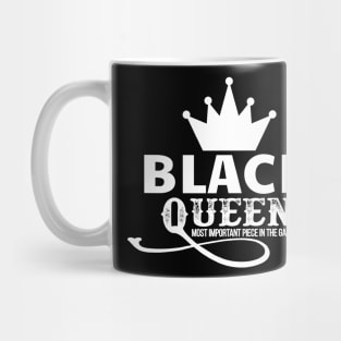 Black queen the most important piece in the game Mug